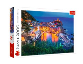 Puzzle 2000 Elementów Vernazza o zmroku Trefl