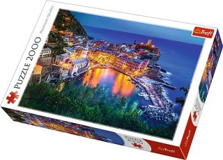 Puzzle 2000 Elementów Vernazza o zmroku Trefl