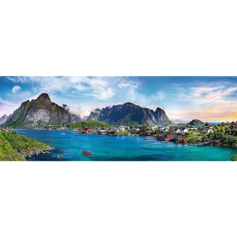 Puzzle 500 elementów Panorama - Archipelag Lofoty, Norwegia Trefl