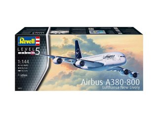 Model plastikowy Airbus A380-800 Lufthansa New Livery Revell