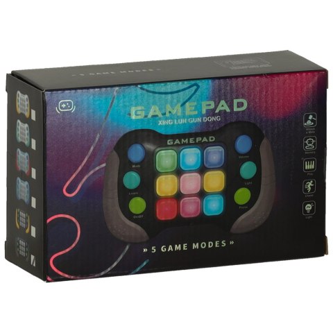 Gra Memory elektroniczna zręcznościowa antystresowa konsola light 4 tryby Kik Sp. z o. o. Sp. k.