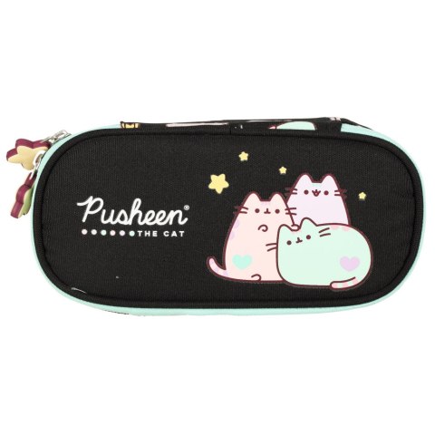 Piórnik szkolny jednokomorowy Pusheen czarny St. Majewski Sp. z o. o. Piórnik szkolny jednokomorowy Pusheen czarny St. Majewski Sp. z o. o.