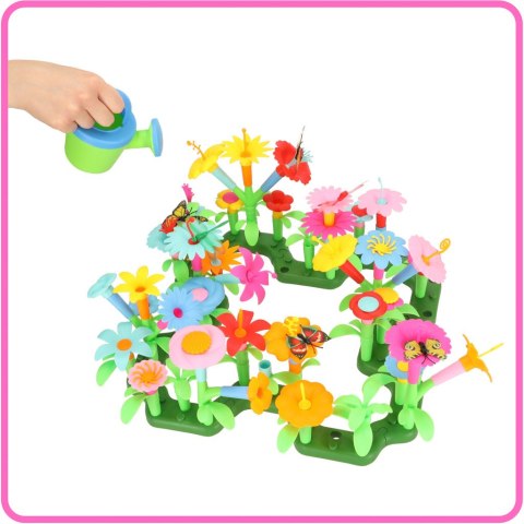 Kwiatki klocki kreatywne ogród kwiatowy 175 elementów Kik Sp. z o. o. Sp. k.