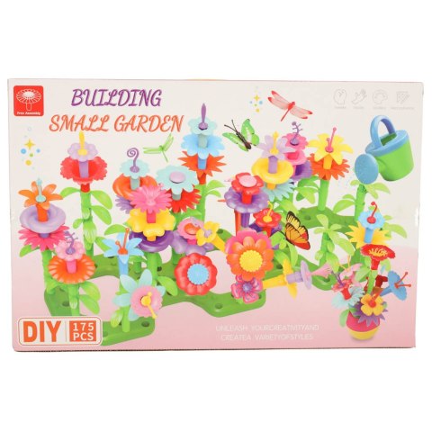 Kwiatki klocki kreatywne ogród kwiatowy 175 elementów Kik Sp. z o. o. Sp. k.