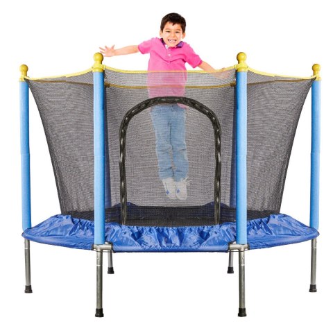 Trampolina ogrodowa dla dzieci siatka 140cm 55inch 80kg Kik sp. z o.o. sp. k.