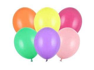 Balony Strong pastelowe mix kolor 27cm 100 sztuk Partydeco Spółka z Ograniczoną Odpowiedzialnością