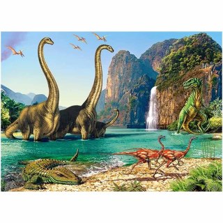 Puzzle układanka 60el. Świat dinozaurów 5+ CASTORLAND Castor Drukarnia i Wydawnictwo