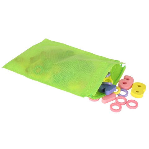 Liczydło drewniane sorter cyfry montessori 3w1 13x36cm Kik Sp. z o. o. Sp. k.