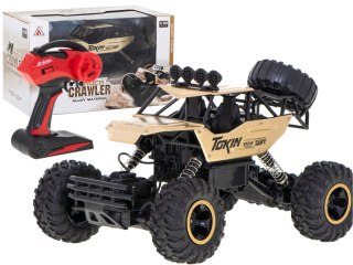 Samochód zdalnie sterowany na pilota RC Rock Crawler 1:12 4WD METAL złoty Kik sp. z o.o. sp. k.