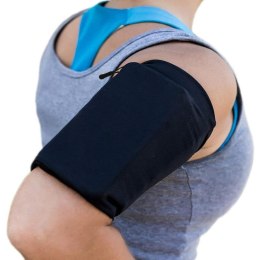 Opaska na ramię do biegania ćwiczeń fitness armband M czarna