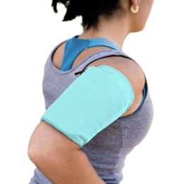 Opaska na ramię do biegania ćwiczeń fitness armband S niebieska