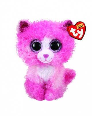 Maskotka TY Beanie Boos Różowy kot Reagan 15 cm Meteor