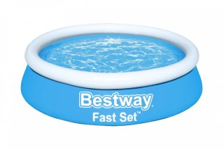 Basen rozporowy Fast Set 183x51 6FT BESTWAY + Łatka naprawcza