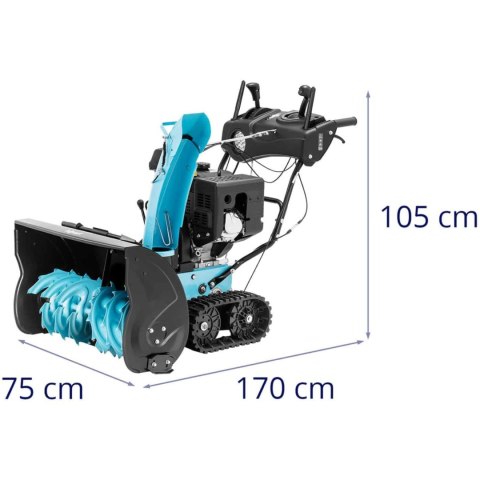 Odśnieżarka spalinowa z rozruchem elektrycznym LED 750 mm 302 cm3 Hillvert