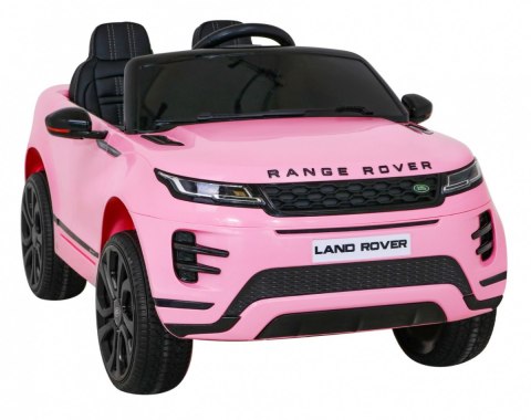 Range Rover Evoque na akumulator dla dzieci Różowy + Pilot + Wolny Start + MP3 LED