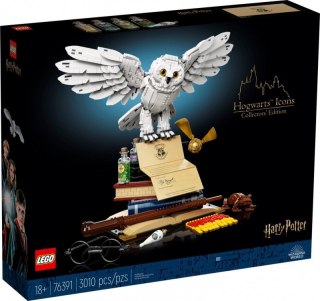 Klocki Harry Potter 76391 Ikony Hogwartu - Hedwiga (edycja kolekcjonerska) LEGO