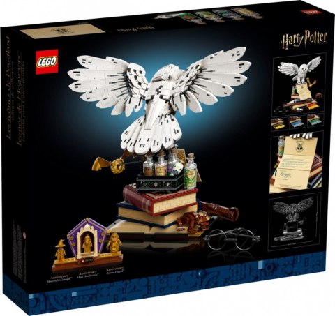 Klocki Harry Potter 76391 Ikony Hogwartu - Hedwiga (edycja kolekcjonerska) LEGO