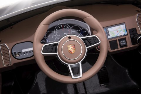 Porsche Cayenne S Autko na akumulator dla dzieci Lakier Czarny