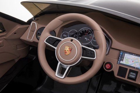 Porsche Cayenne S Autko na akumulator dla dzieci Lakier Czarny