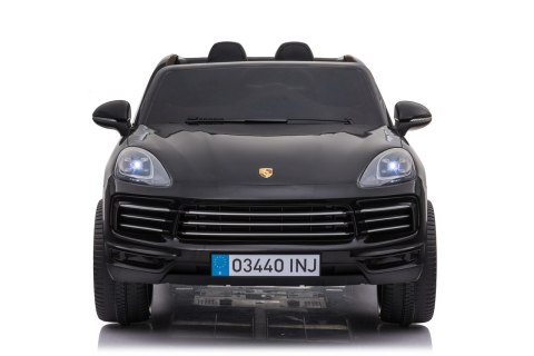 Porsche Cayenne S Autko na akumulator dla dzieci Lakier Czarny