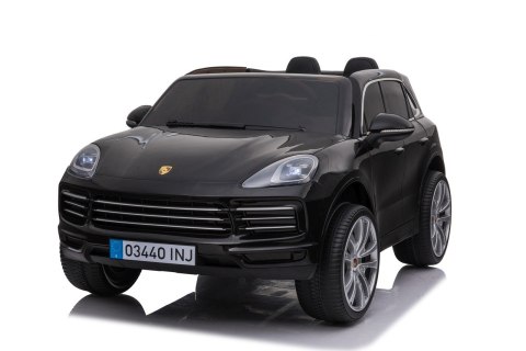 Porsche Cayenne S Autko na akumulator dla dzieci Lakier Czarny