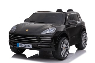 Porsche Cayenne S Autko na akumulator dla dzieci Lakier Czarny