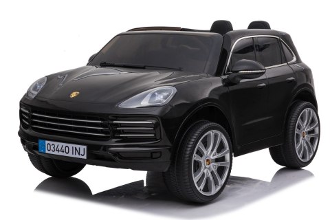 Porsche Cayenne S Autko na akumulator dla dzieci Lakier Czarny