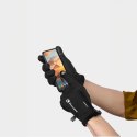 Sportowe rękawiczki dotykowe do telefonu zimowe Outdoor roz. M czarne HURTEL