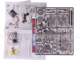 Zestaw Solarny 7w1 dla dzieci 10+ Kosmiczne modele + Panel słoneczny + Mikroakumulator