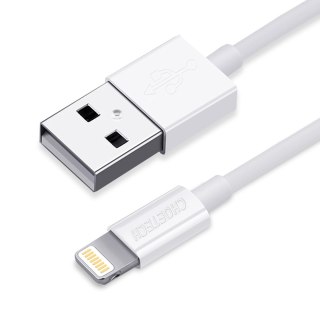 Kabel przewód MFI USB - Lightning 1.2m biały CHOETECH