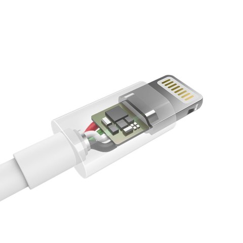 Kabel przewód MFI USB - Lightning 1.2m biały CHOETECH