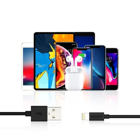 Kabel przewód MFI USB - Lightning 1.2m biały CHOETECH