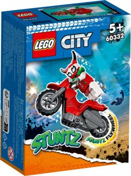 Klocki City 60332 Motocykl kaskaderski brawurowego skorpiona LEGO