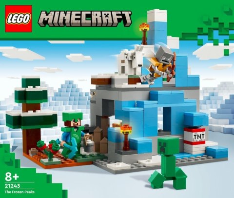 Klocki Minecraft 21243 Ośnieżone szczyty LEGO