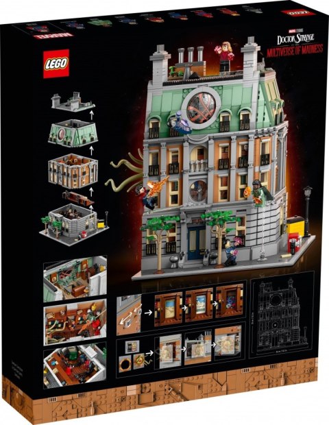 Klocki Zestaw konstrukcyjny Super Heroes 76218 Sanctum Sanctorum LEGO