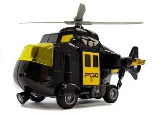 Helikopter Ratunkowy na baterie 1:20 Dźwięk Światła LEAN Toys