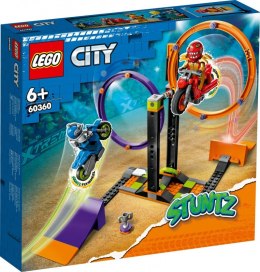 Klocki City 60360 Wyzwanie kaskaderskie - obracające się okręgi LEGO