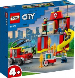 Klocki City 60375 Remiza strażacka i wóz strażacki LEGO