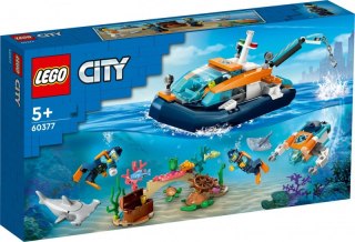 Klocki City 60377 Łódź do nurkowania badacza LEGO