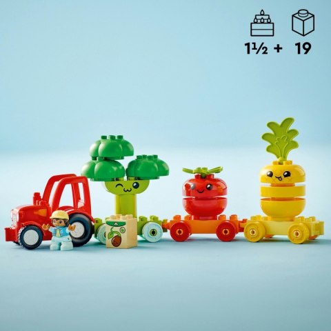 Klocki DUPLO 10982 Traktor z warzywami i owocami LEGO