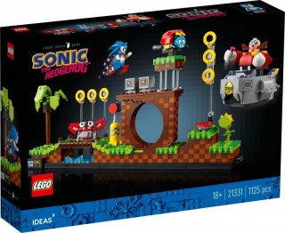 Klocki Ideas 21331 Sonic the Hedgehog - Strefa Zielonego Wzgórza LEGO