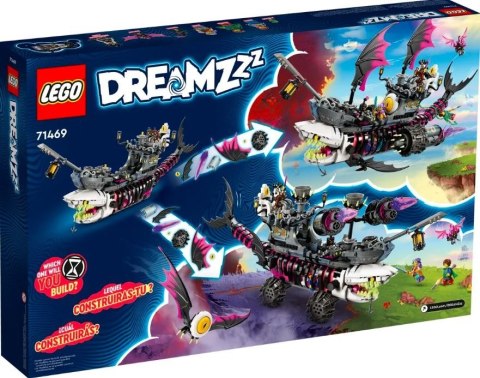 Klocki DREAMZzz 71469 Statek koszmarnego rekina LEGO