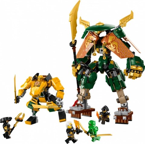 Klocki Ninjago 71794 Drużyna mechów ninja Lloyda i Arina LEGO