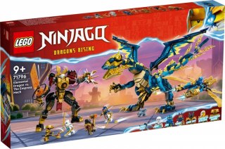 Klocki Ninjago 71796 Smok żywiołu kontra mech cesarzowej LEGO