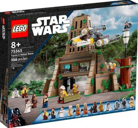 Klocki Star Wars 75365 Baza Rebeliantów na Yavin 4 LEGO