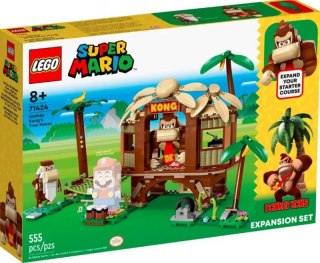 Klocki Super Mario 71424 Domek na drzewie Donkey Konga - zestaw rozszerzający LEGO