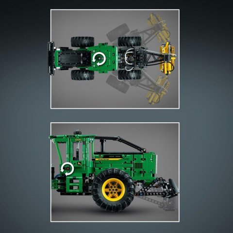 Klocki Technic 42157 Ciągnik zrywkowy John Deere 948L-II LEGO