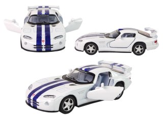 Metalowe Autko Dodge Viper GTSR 1:32 4 Kolory HXKT005 LEAN Toys