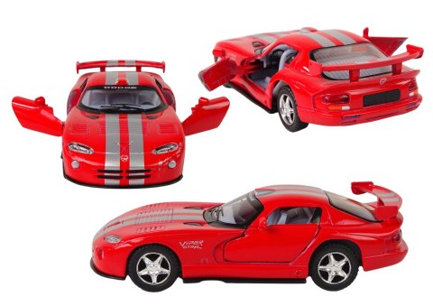 Metalowe Autko Dodge Viper GTSR 1:32 4 Kolory HXKT005 LEAN Toys