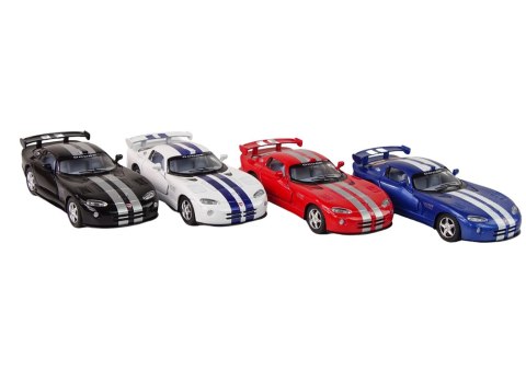 Metalowe Autko Dodge Viper GTSR 1:32 4 Kolory HXKT005 LEAN Toys